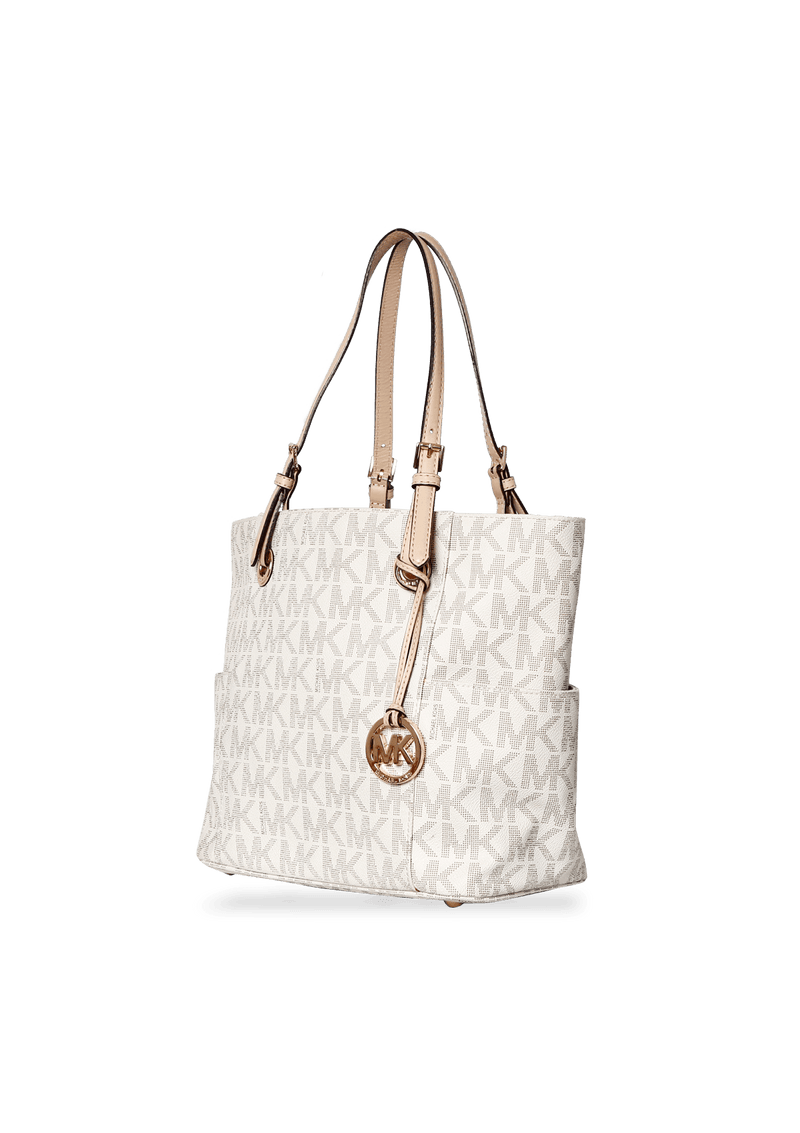 LOGO JET SET TOTE MICHAEL KORS  BRANCA ORIGINAL