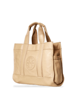 LOGO LEATHER TOTE