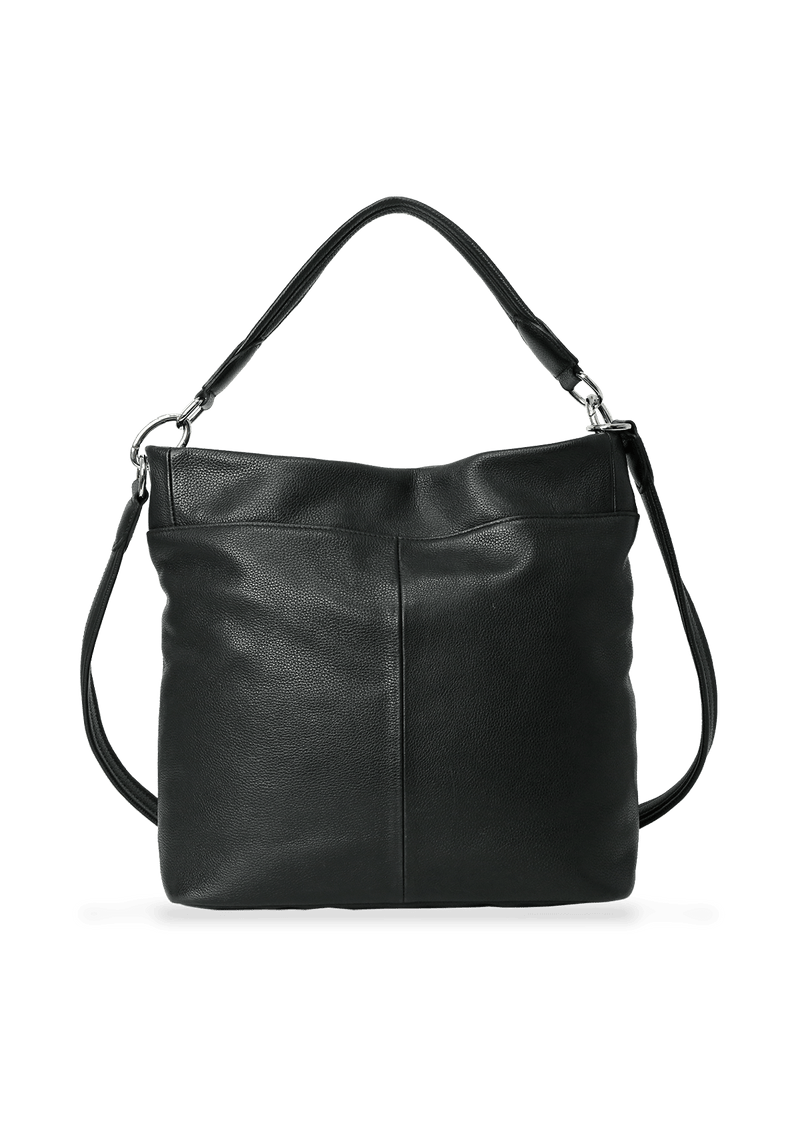 LEATHER HOBO BAG