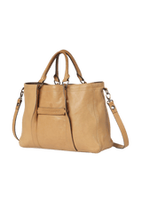 LEATHER SATCHEL BAG