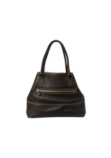 GLOBE LEATHER TOTE