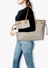 DAMIER AZUR NEVERFULL GM