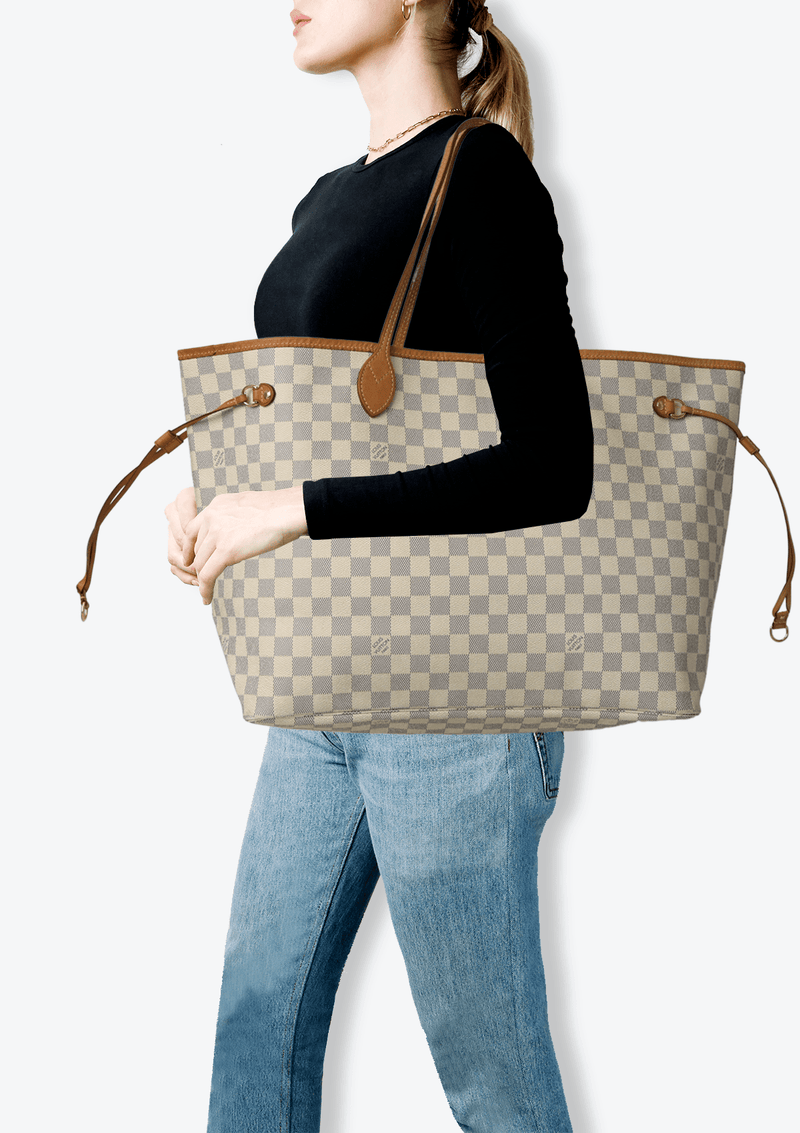 DAMIER AZUR NEVERFULL GM