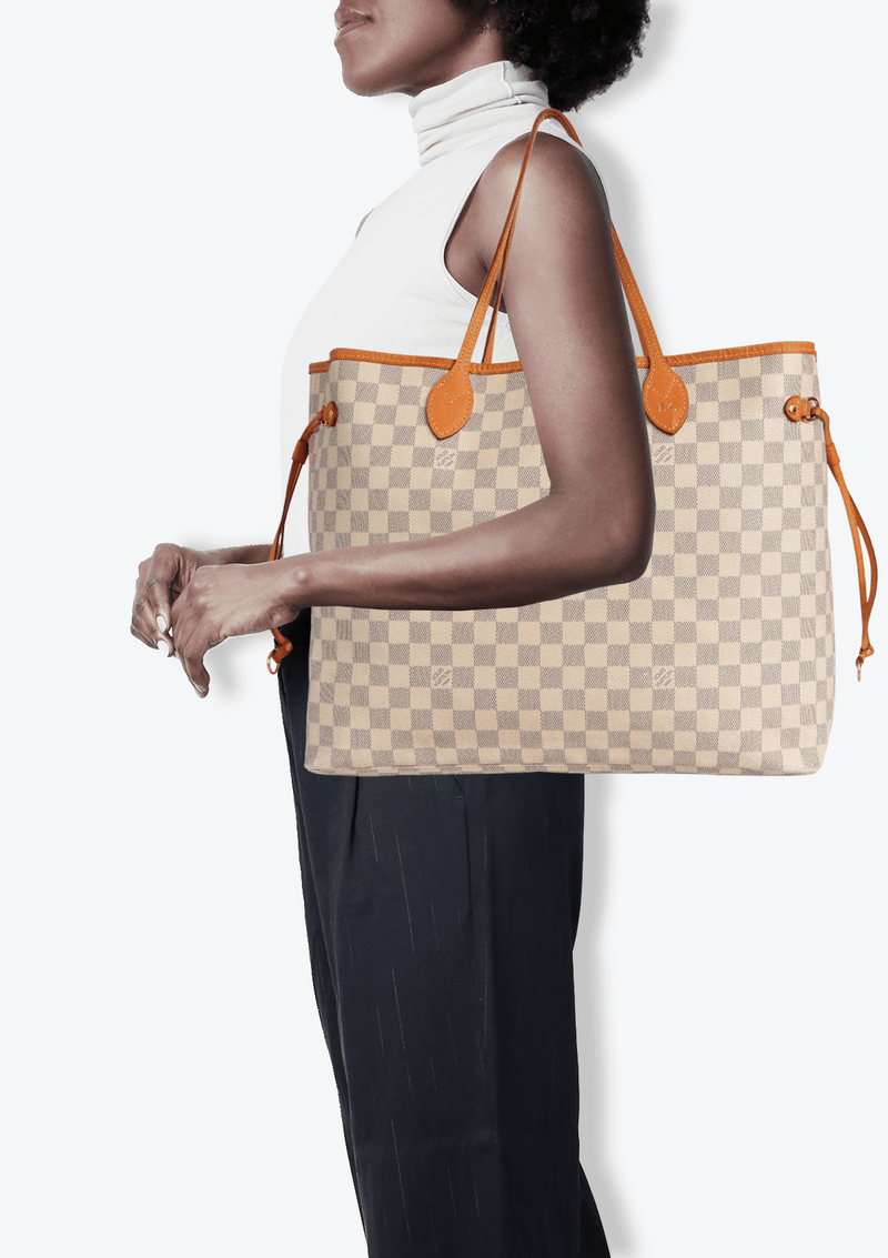 DAMIER AZUR NEVERFULL GM