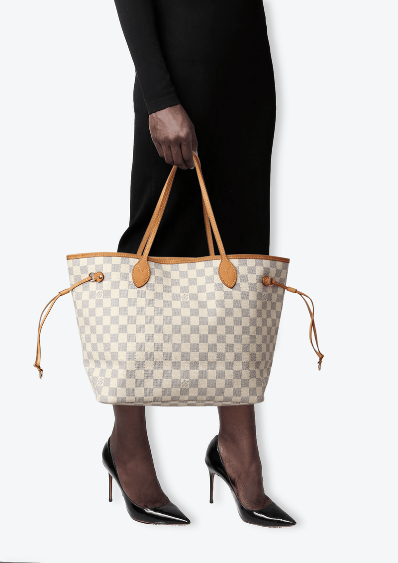 DAMIER AZUR NEVERFULL MM