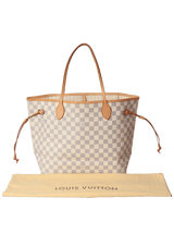 DAMIER AZUR NEVERFULL MM