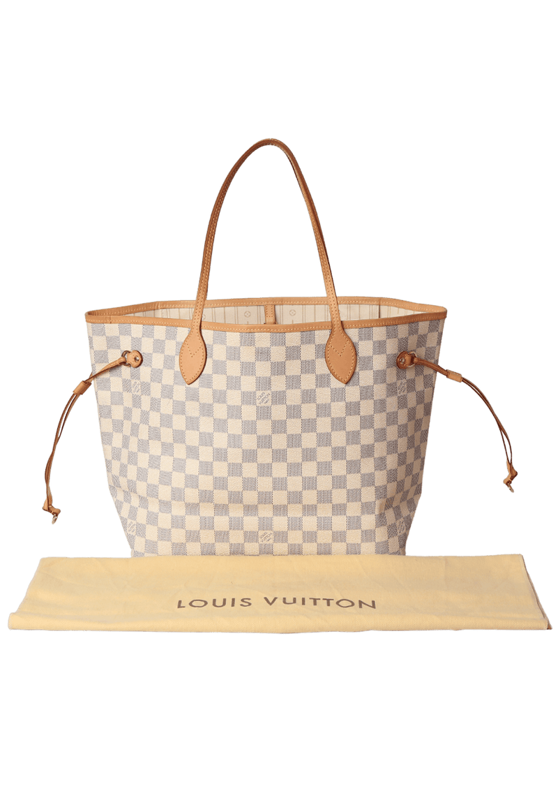 DAMIER AZUR NEVERFULL MM