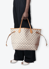 DAMIER AZUR NEVERFULL MM