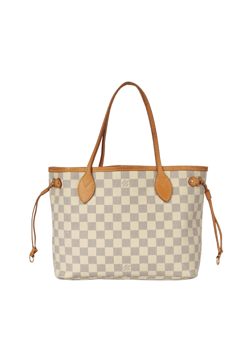 DAMIER AZUR NEVERFULL PM