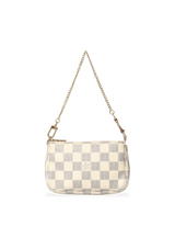DAMIER AZUR POCHETTE ACCESSOIRES MINI