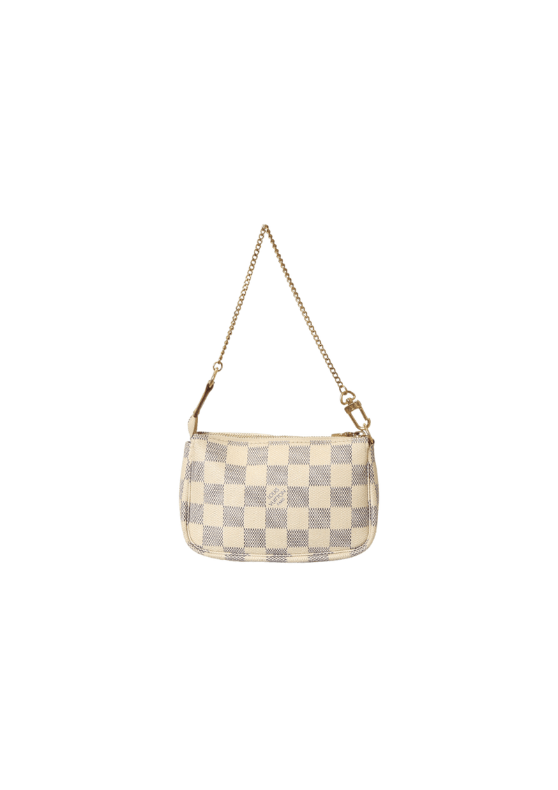 DAMIER AZUR POCHETTE ACCESSOIRES MINI