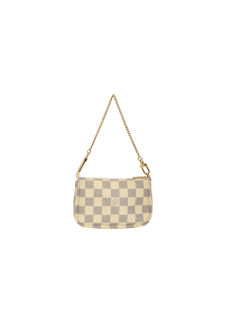 DAMIER AZUR POCHETTE ACCESSOIRES MINI