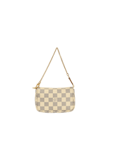 DAMIER AZUR POCHETTE ACCESSOIRES MINI