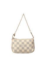 DAMIER AZUR POCHETTE ACCESSOIRES MINI