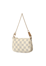 DAMIER AZUR POCHETTE ACCESSOIRES MINI