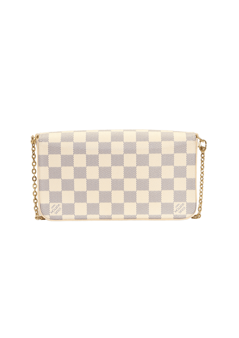 DAMIER AZUR POCHETTE FÉLICE