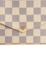 DAMIER AZUR POCHETTE FÉLICE