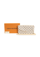 DAMIER AZUR POCHETTE FÉLICE