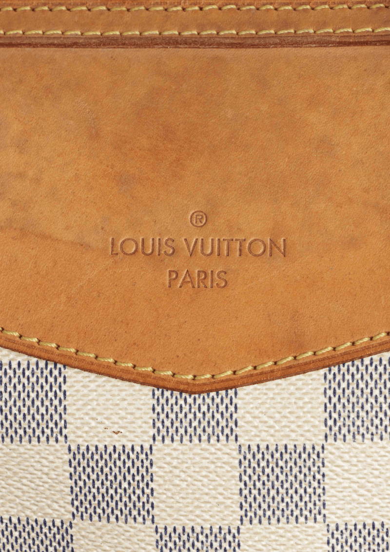 Bolsa Louis Vuitton Original Siracusa GM Damier Azur feminina