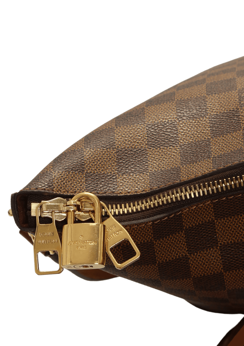 BOLSA LOUIS VUITTON DAMIER ÉBÈNE BELMONT MARROM ORIGINAL – Gringa