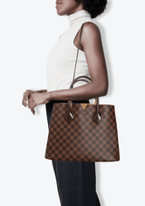 DAMIER ÉBÈNE KENSINGTON V TOTE