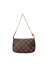 DAMIER ÉBÈNE MINI POCHETTE ACCESSOIRES