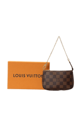 DAMIER ÉBÈNE MINI POCHETTE ACCESSOIRES