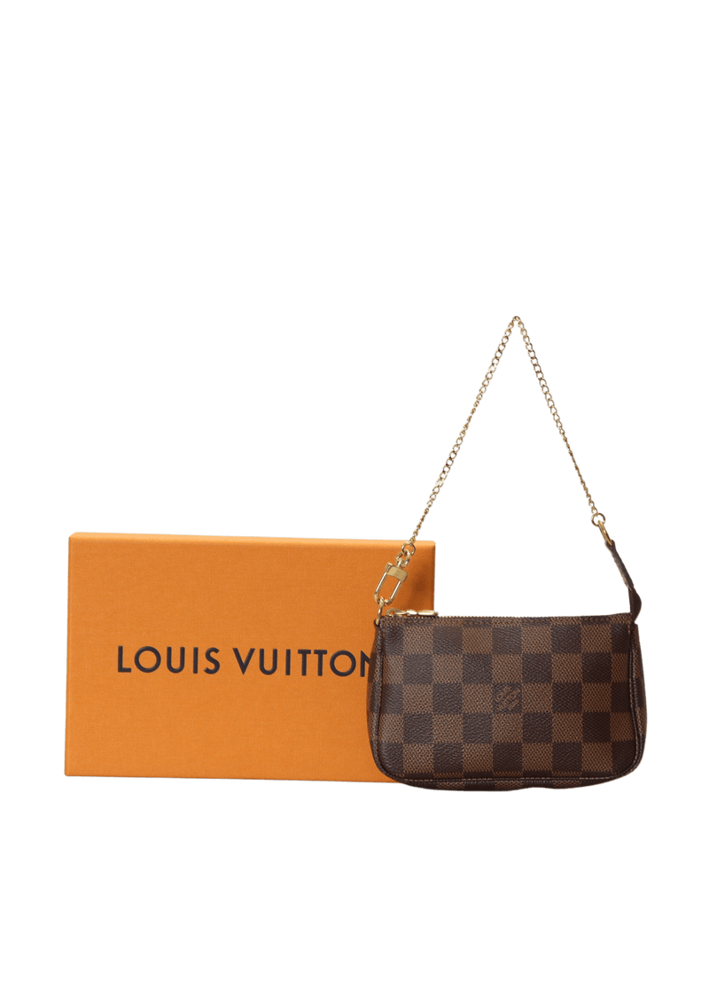 DAMIER ÉBÈNE MINI POCHETTE ACCESSOIRES