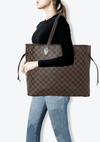 DAMIER ÉBÈNE NEVERFULL GM W/POUCH