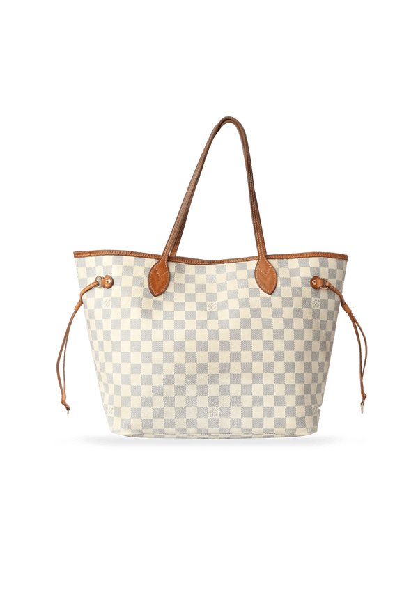 LOUIS VUITTON NEVERFULL MM Damier Ebene Tote bag No.1044