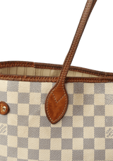 DAMIER AZUR NEVERFULL MM