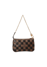 DAMIER ÉBÈNE PAILETTES MINI POCHETTE ACCESSOIRES