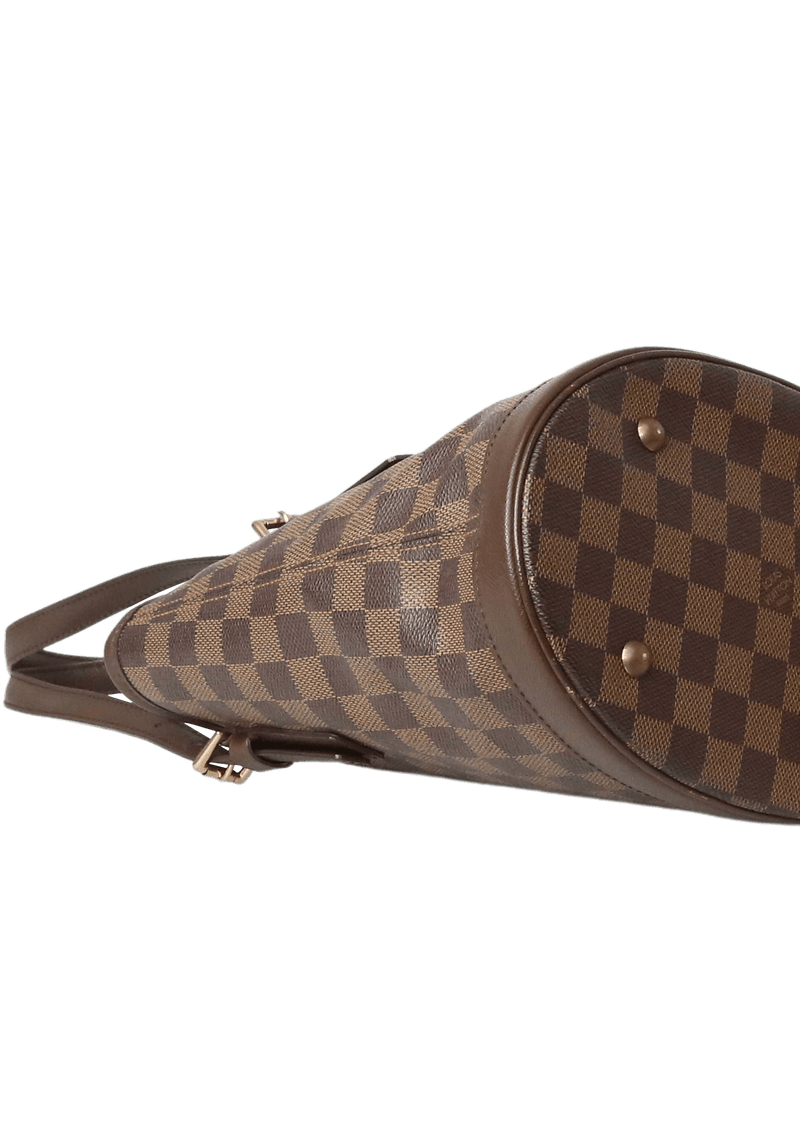 DAMIER ÉBÈNE PETIT BUCKET W/ POUCH