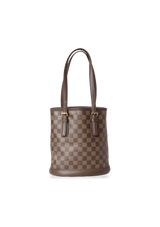 DAMIER ÉBÈNE PETIT BUCKET W/ POUCH