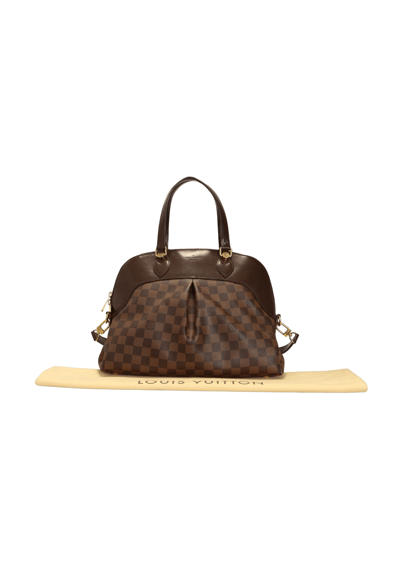 LOUIS VUITTON Salvi Damier Ebene Shoulder Bag Brown