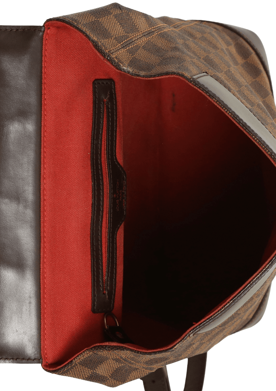 BOLSA LOUIS VUITTON DAMIER ÉBÈNE SOHO BACKPACK MARROM ORIGINAL