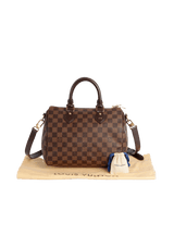 DAMIER ÉBÈNE SPEEDY 25 BANDOULIÈRE