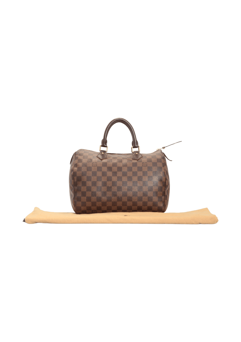 Bolsa Louis Vuitton Speedy 30 Damier Ébène