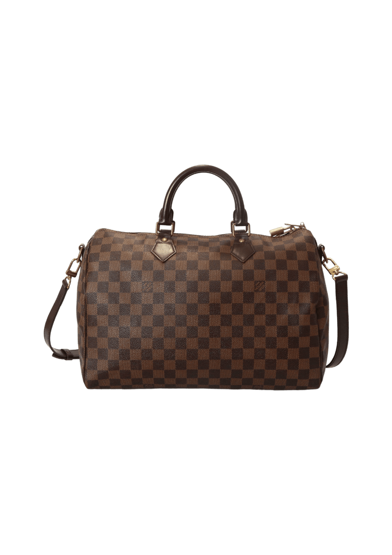 DAMIER ÉBÈNE SPEEDY 35 BANDOULIÈRE