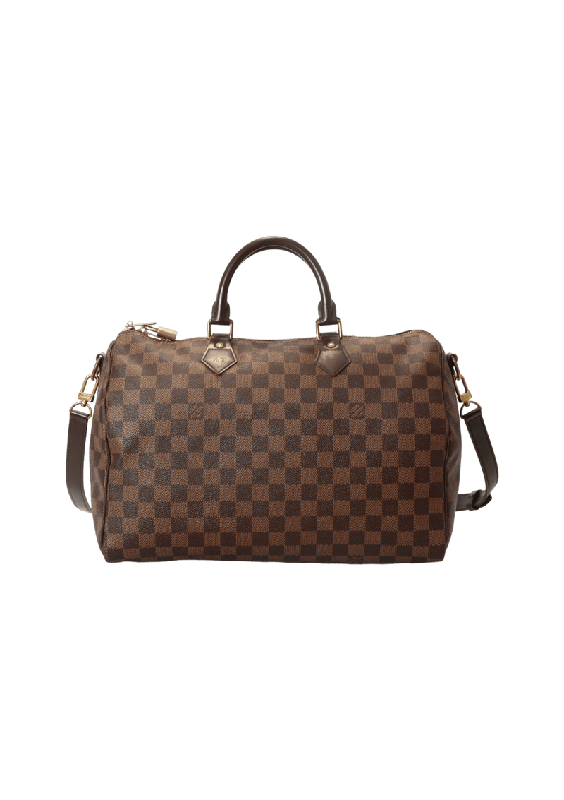 DAMIER ÉBÈNE SPEEDY 35 BANDOULIÈRE