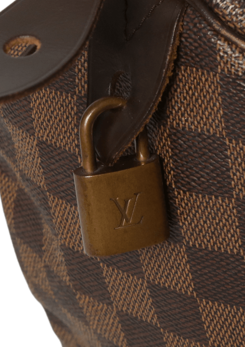 BOLSAS LOUIS VUITTON DAMIER ÉBÈNE SPEEDY 35 MARROM ORIGINAL – Gringa