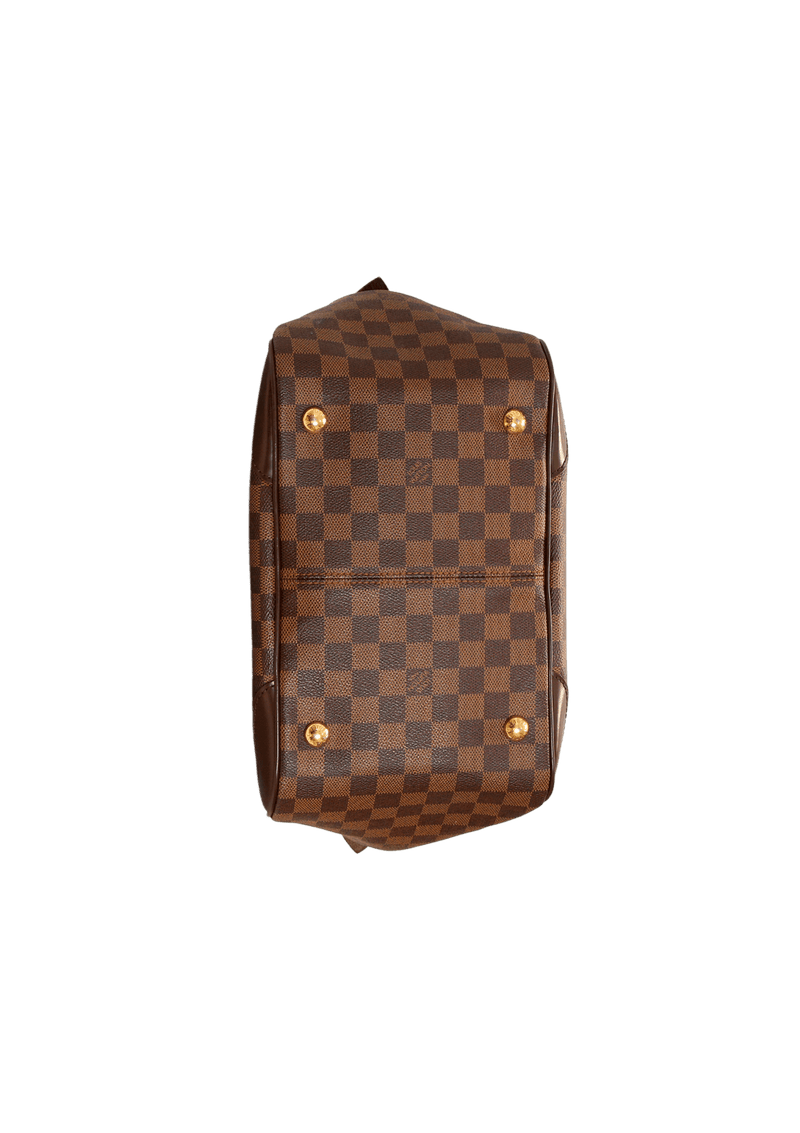 Auth Louis Vuitton Damier Ebene Verona MM Shoulder Bag Brown N41118 -  99386a