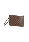 DAMIER ÉBÈNE WRISTLET POUCH
