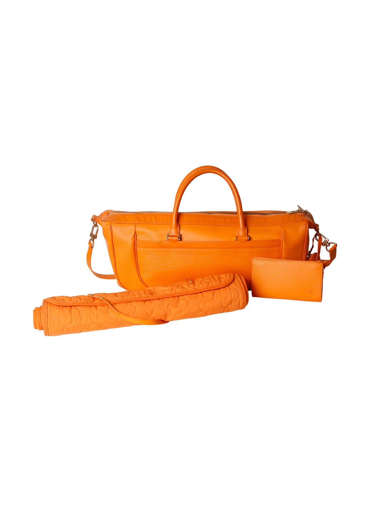BOLSA LOUIS VUITTON EPI DHANURA GM W/ YOGA MAT LARANJA – Gringa
