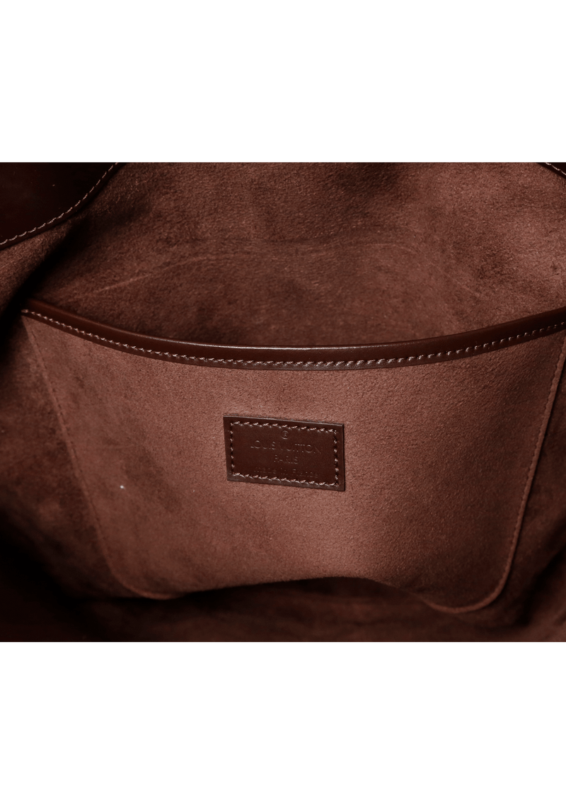 leather noctambule tote bag