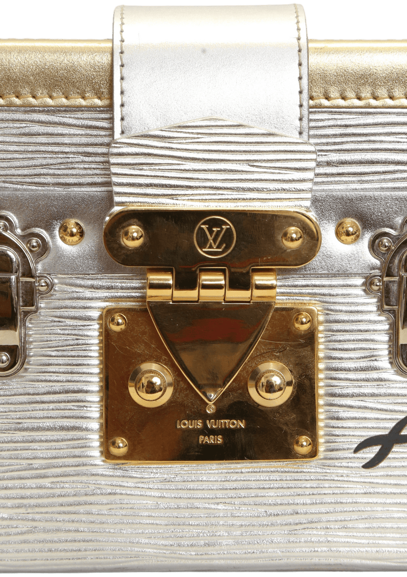 Bolsa Louis Vuitton Petite Malle Gold e Prata – Front Row