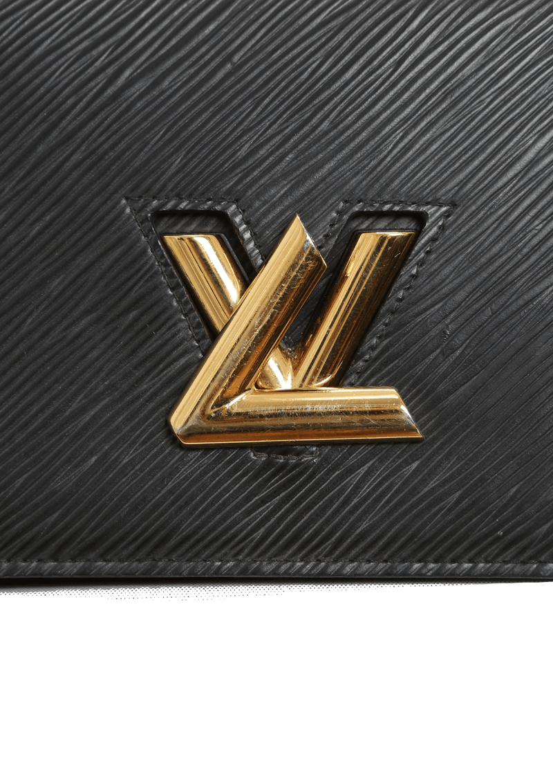 BOLSA LOUIS VUITTON EPI TWIST BELT CHAIN POUCH PRETO ORIGINAL – Gringa