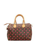 LIMITED EDITION MONOGRAM CERISES SPEEDY 25