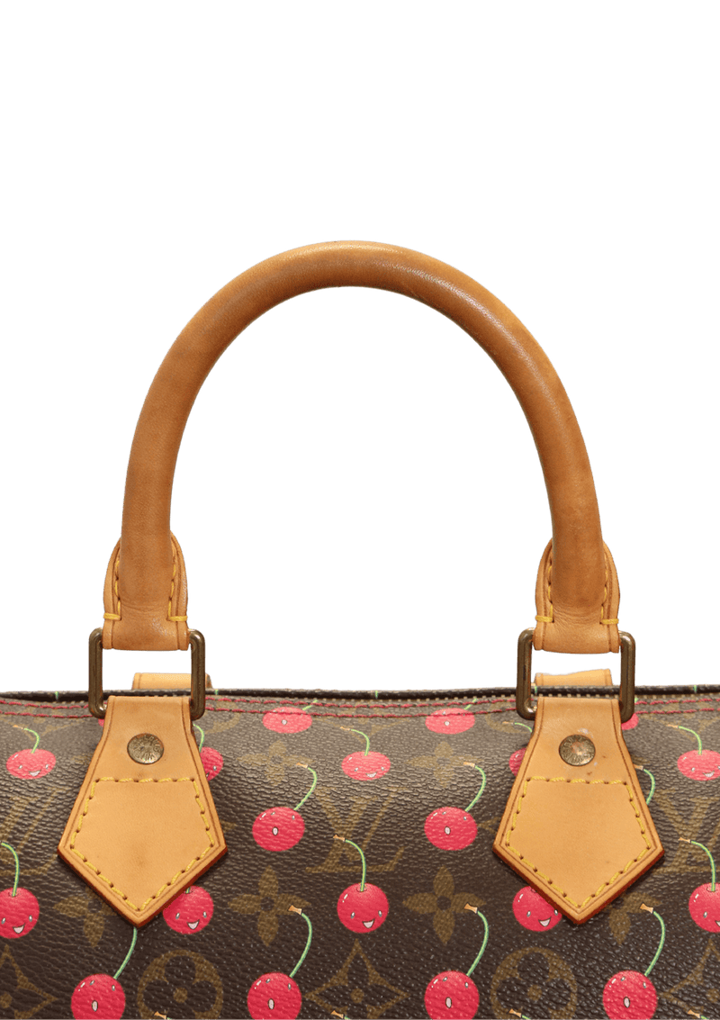 LIMITED EDITION MONOGRAM CERISES SPEEDY 25