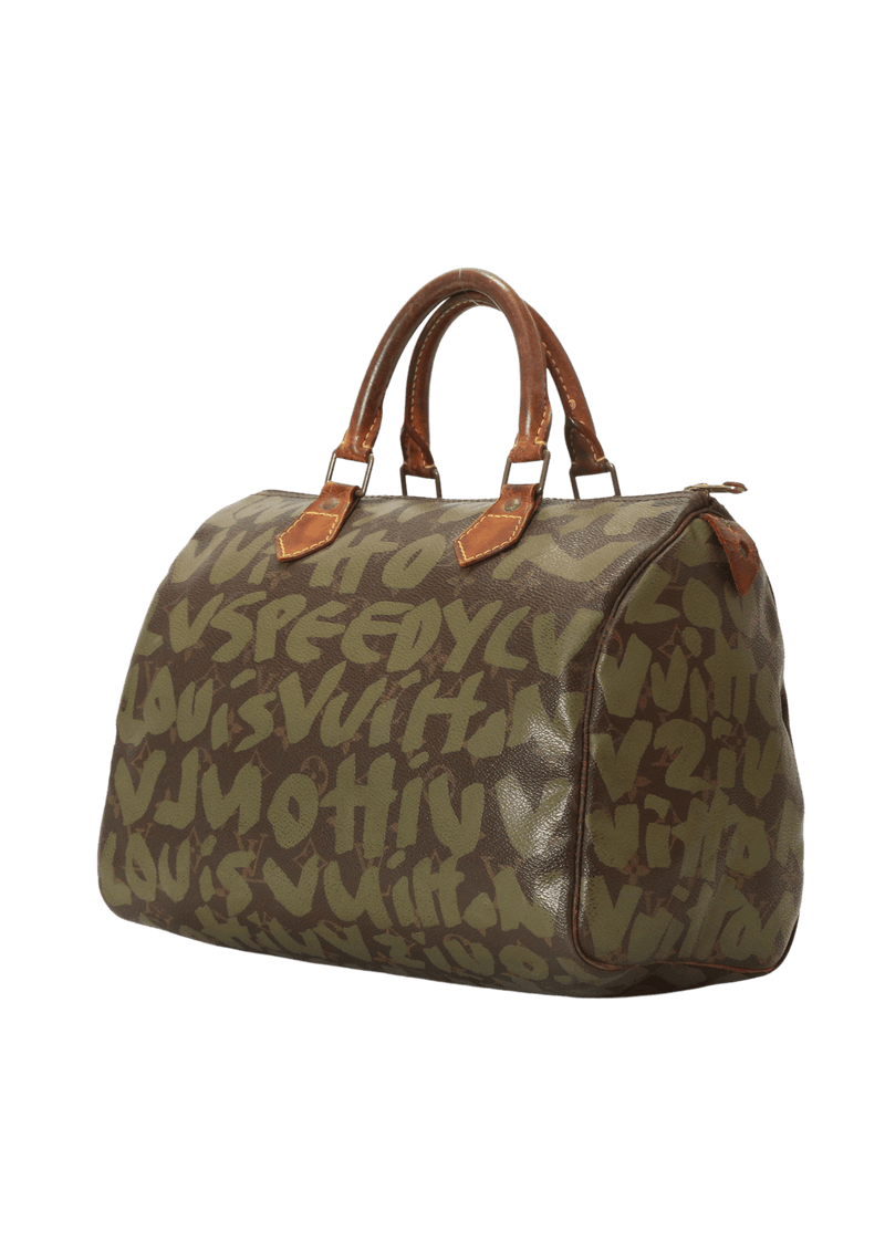 LIMITED EDITION MONOGRAM GRAFFITI SPEEDY 30